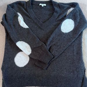Soft polka dot sweater